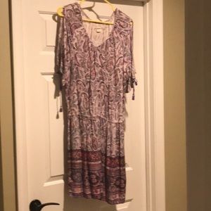 Ruff Hewn purple large dress for spring.